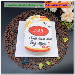 Bánh Sinh Nhật Hình Lon Bia Chai Rượu - LK56